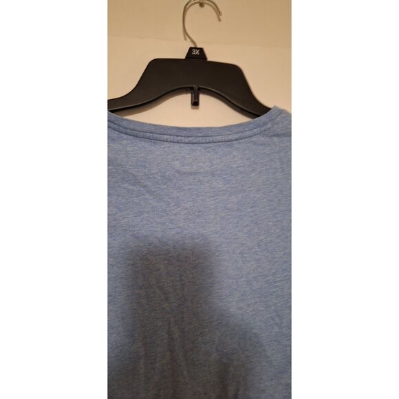 A Polo By Ralph Lauren Men's T-Shirt Blue Pony V-Neck Casual Size XL - Picture 9 of 10